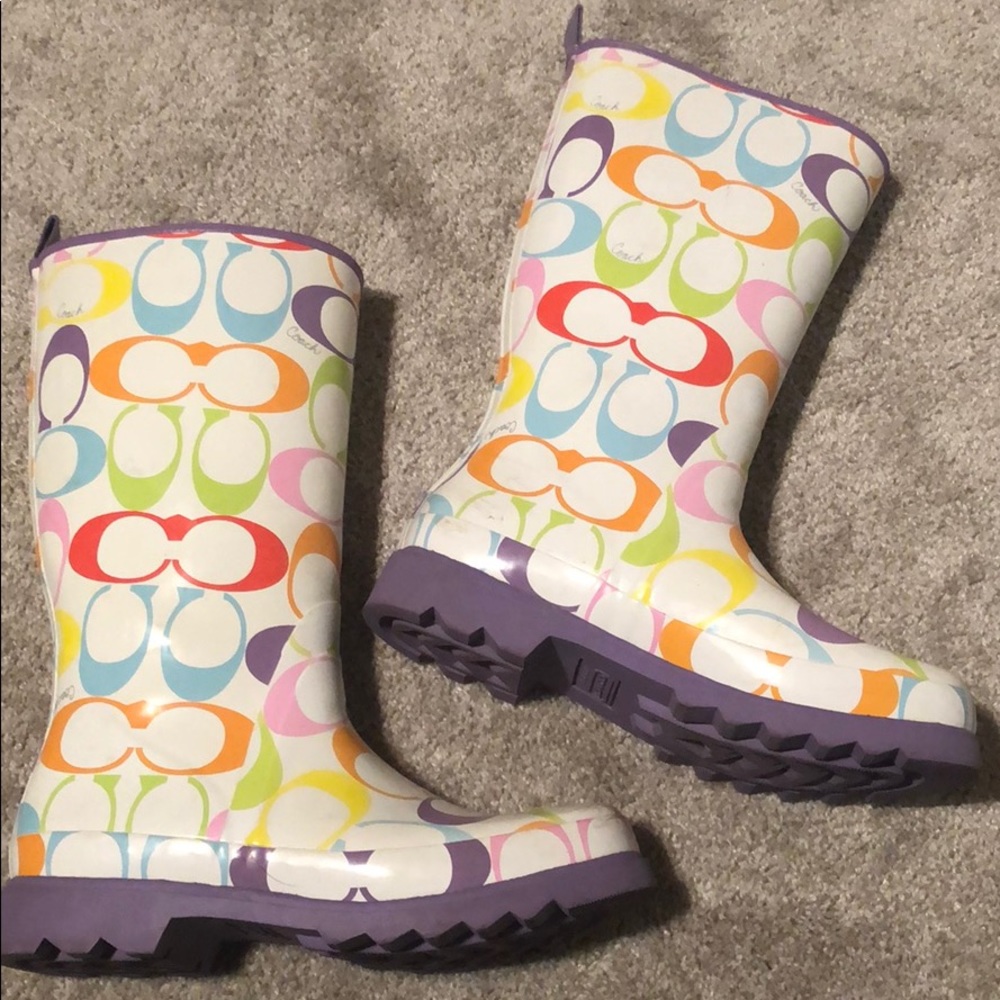 Coach Rain Boots